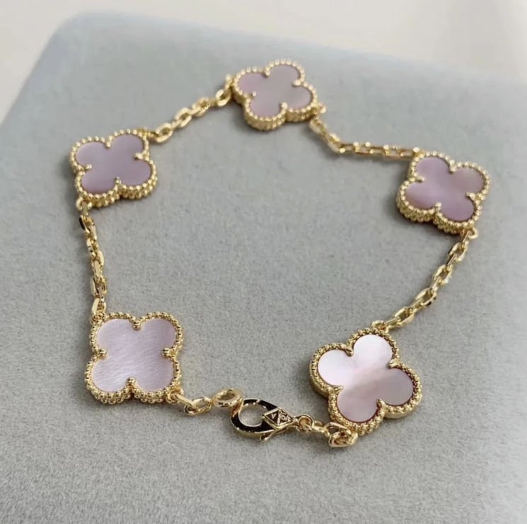 "Her Grace" Luxury Bracelet Pink
