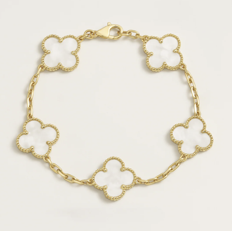 "Her Grace" Luxury Bracelet White